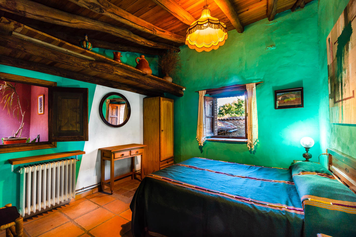 Habitación con cama doble 